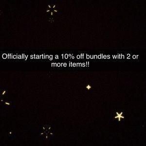 10% off bundles!